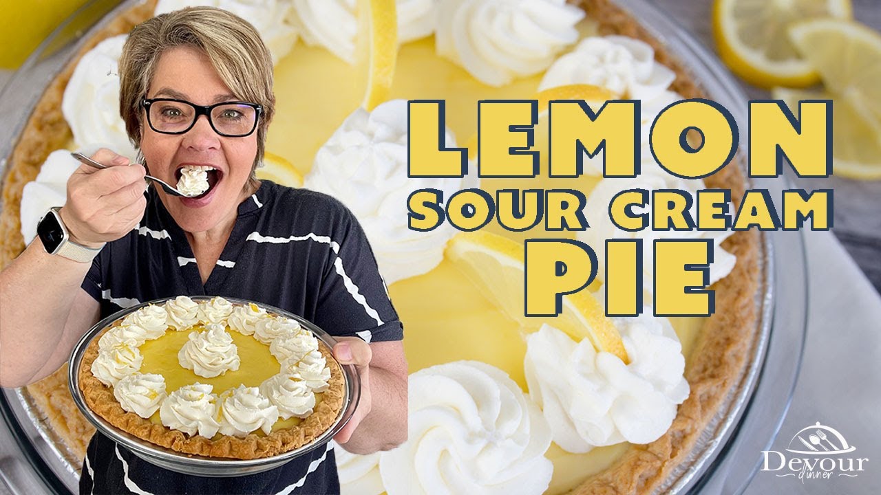How to make Lemon Sour Cream Pie Step by Step