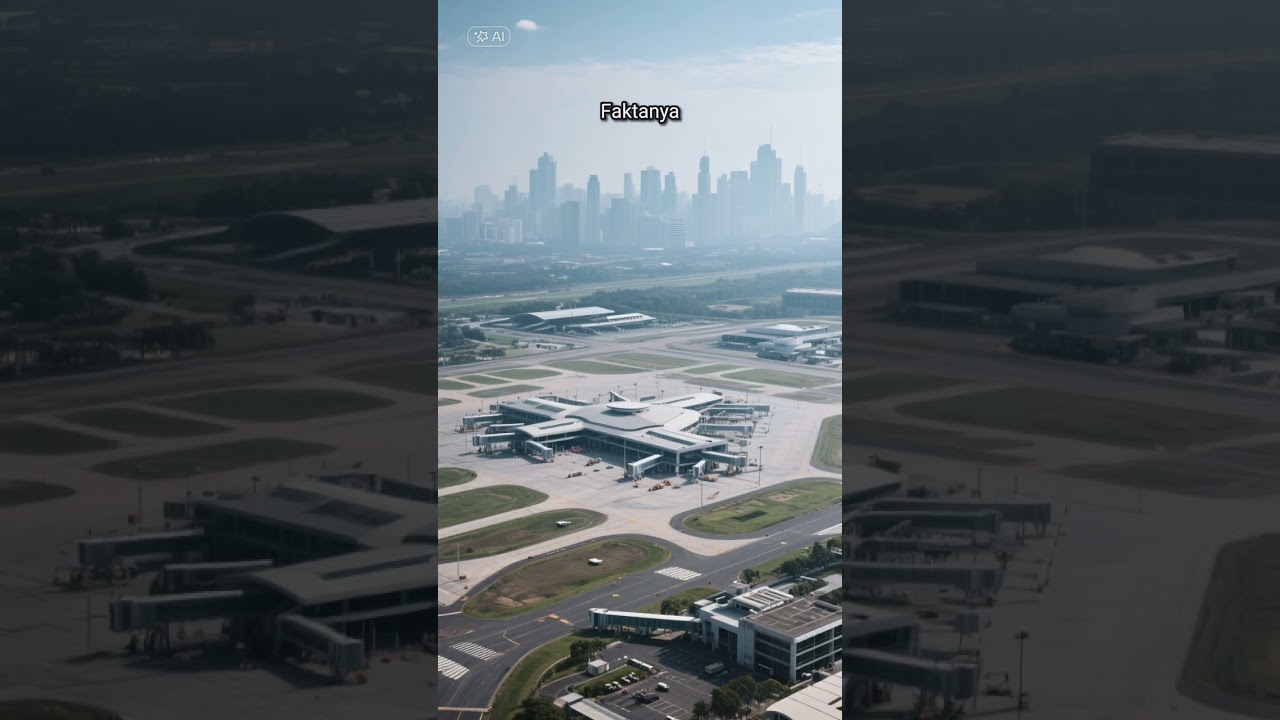 Bukan Jakarta! Inilah Kota Sebenarnya di Balik Bandara Soekarno-Hatta! #shortvideo #faktaunik #facts