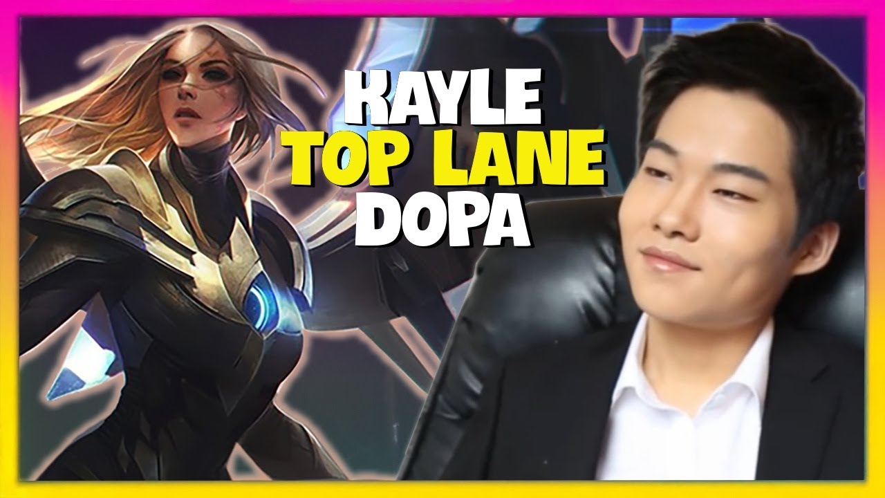 Dopa UNLEASHES Kayle! Challenger Top Lane Masterclass & Advanced Tactics (Engsub)