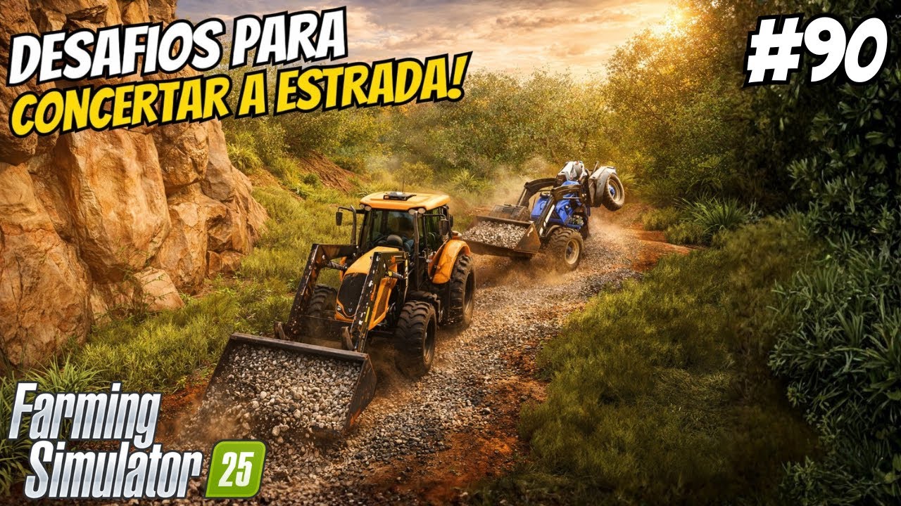 MUITA LIDA PARA MELHORAR A ESTRADA DA FAZENDA ABANDONADA! - FAZENDA PITANGUEIRA #90