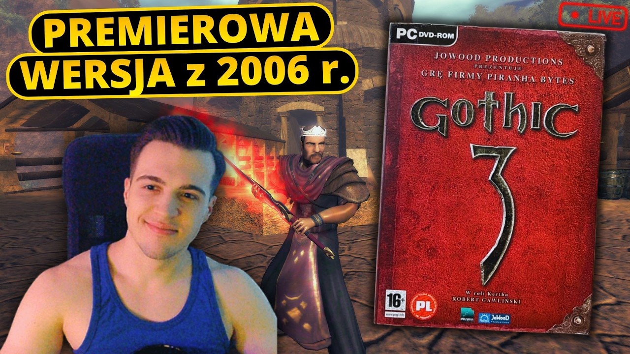🔴 Gothic 3 PREMIEROWA wersja - CZAS SIĘ POŻEGNAĆ #11
