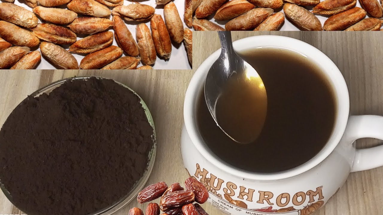 How To Make Dates Seeds COFFEE || How To Get date seed powder