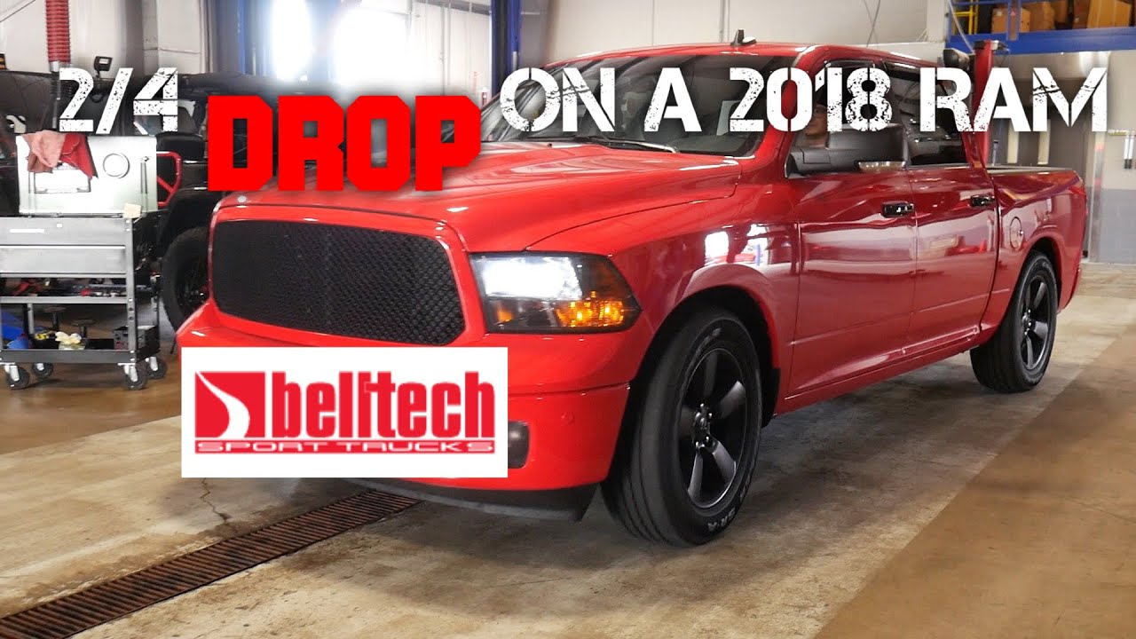 BELLTECH LOWERED 2018 RAM 1500