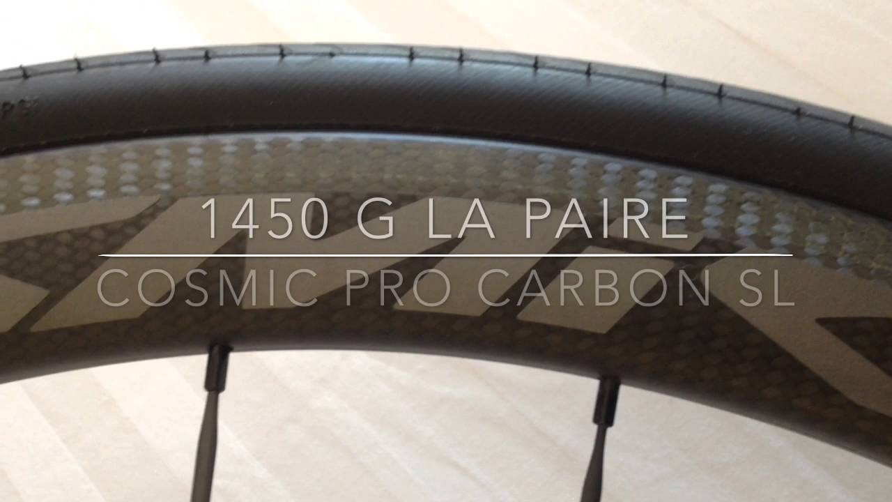 Roues Mavic Ksyrium et Cosmic Pro Carbon SL