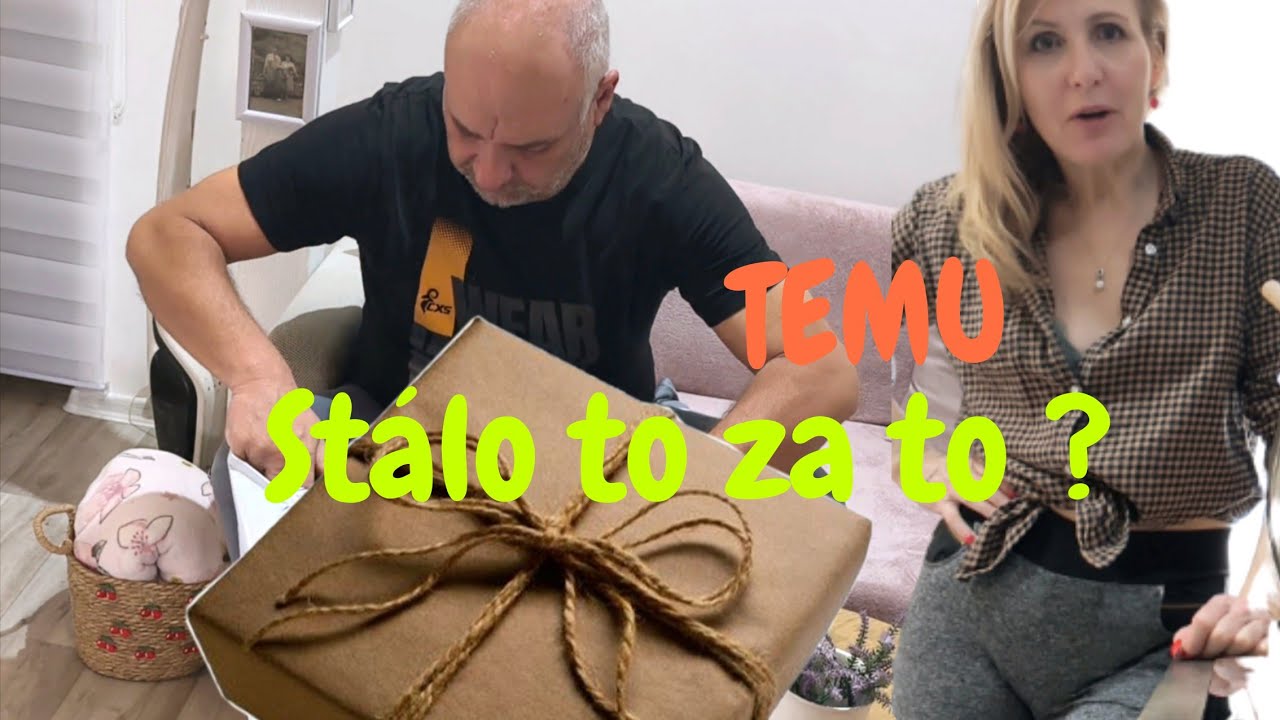 NÁŠ VÍKEND 🥹 ZKOUŠÍME ZBOŽÍ Z TEMU ?!