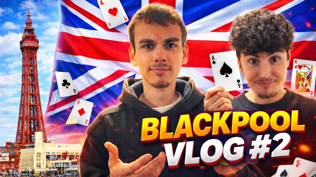 Notre PREMIÈRE journée à Blackpool est exceptionnelle ! 😱 (VLOG #2)