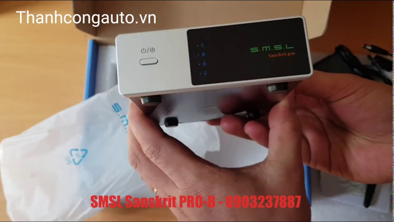 SMSL Sanskrit Pro B - DAC chuy&ecirc;n dụng t&iacute;ch hợp Bluetooth 4.2 AptX gi&aacute; 3.699K