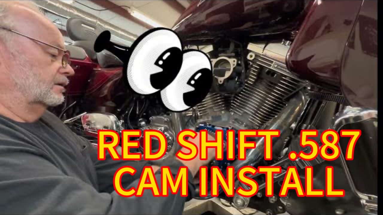 2012 CVO STREET GLIDE RED SHIFT .587 CAM INSTALL | FAST TUNES