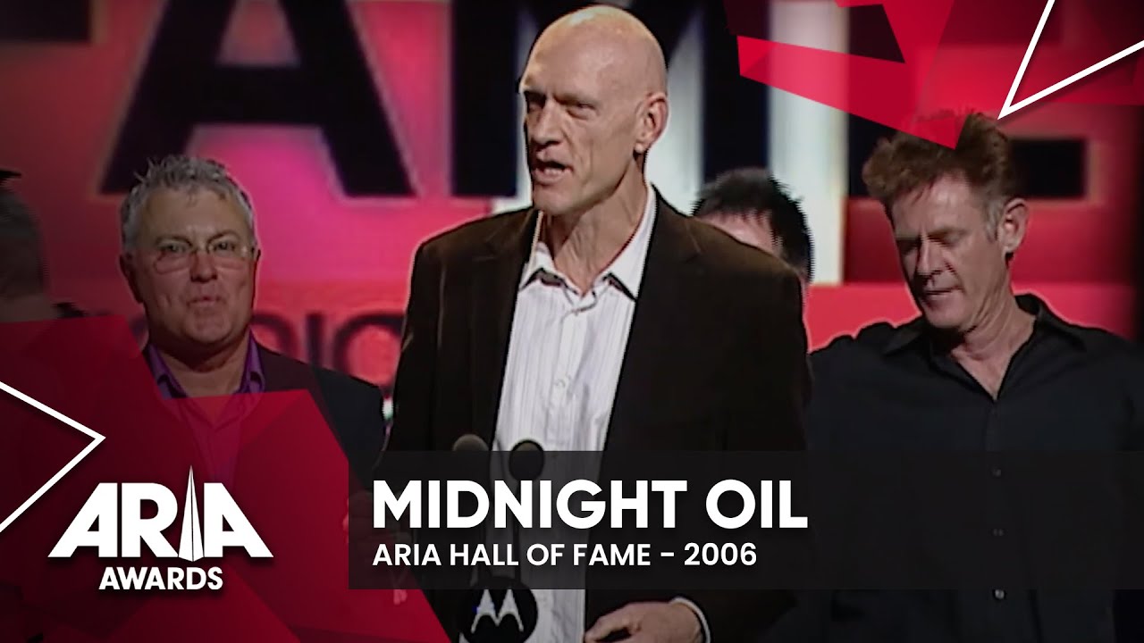 Midnight Oil вошла в Зал славы ARIA | Премия ARIA 2006 года