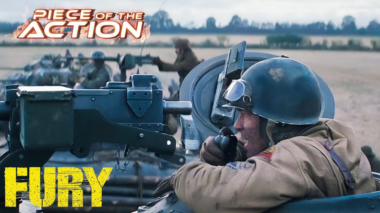 Taking On An Anti-Tank Crew | Fury (Brad Pitt & Jon Bernthal)