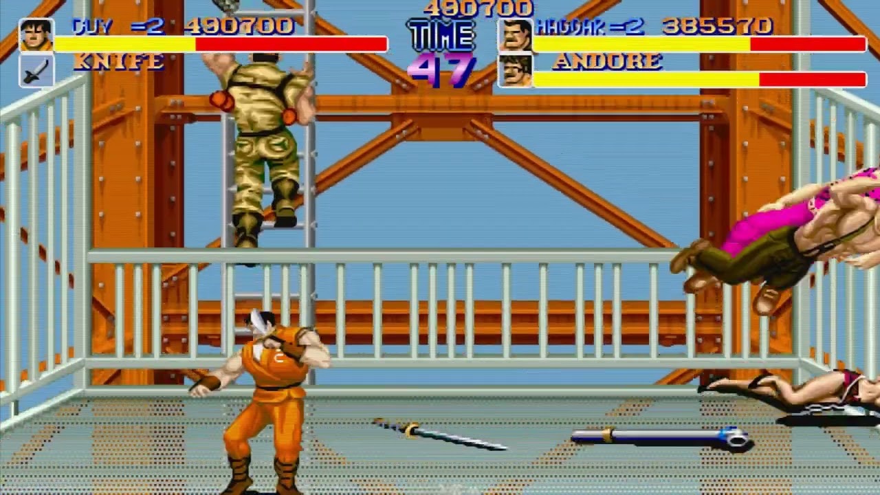 Final Fight Arcade SPEEDRUN 00:28:40