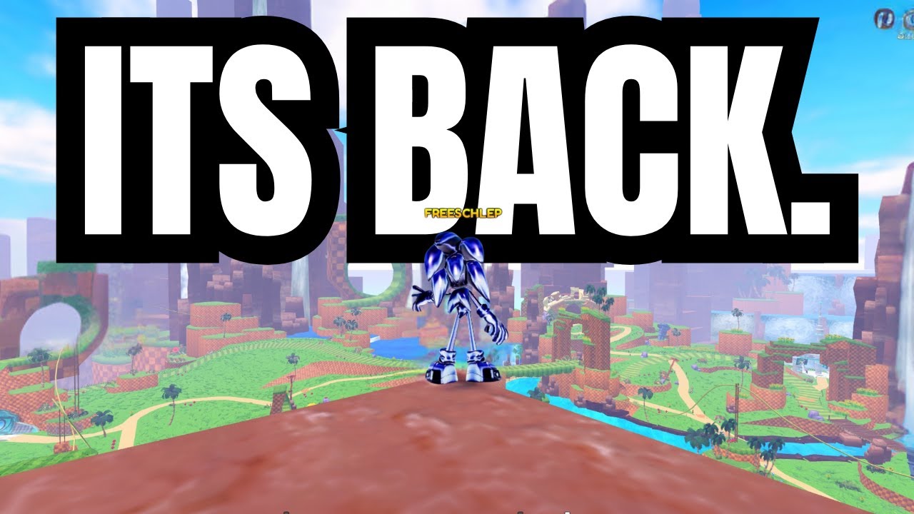 Green Hill Zone 1.0 IS BACK! (SONIC SPEED SIMULATOR)