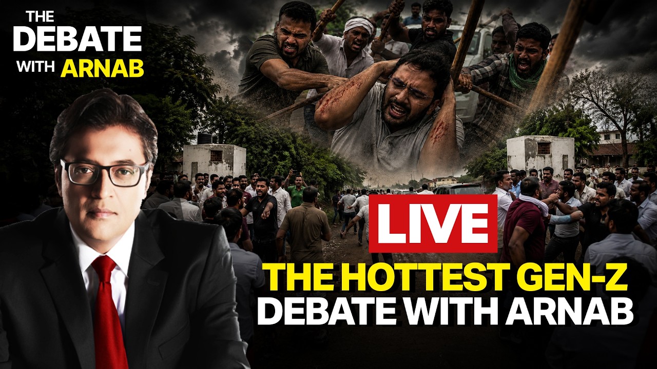 Debate With Arnab LIVE: CJP Team-Led By Ashutosh Ranka Chased Out From Jaipur Village