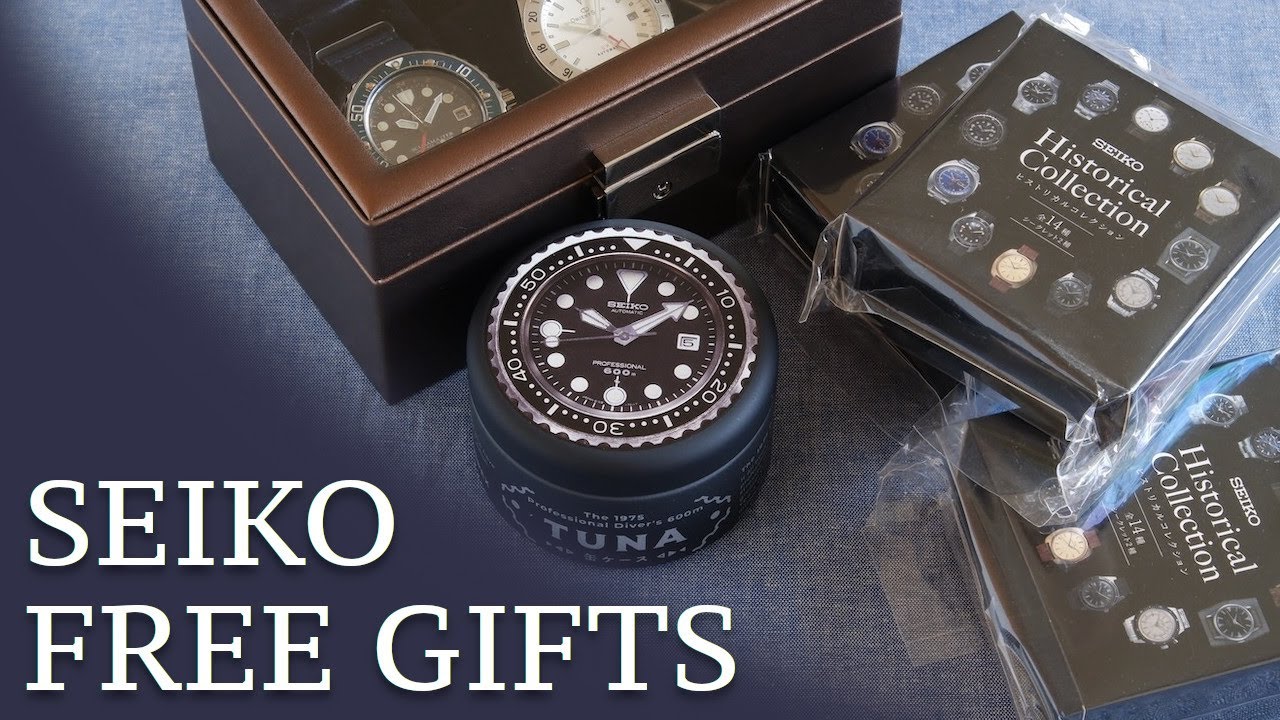 Seiko Free Gifts in Japan