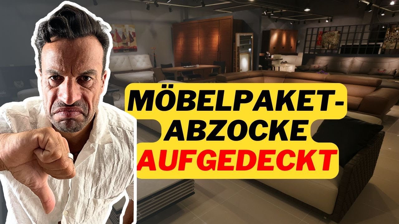 Bauträger mit überteuerten Möbelpaketen - Wie ich meine Kunden schütze!!
