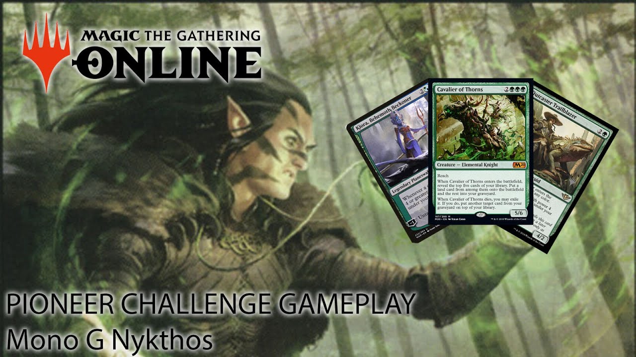 IS MONO GREEN THE BEST DECK IN PIONEER AGAIN? | PIONEER CHALLENGE TOP8 [TWITCH VOD]