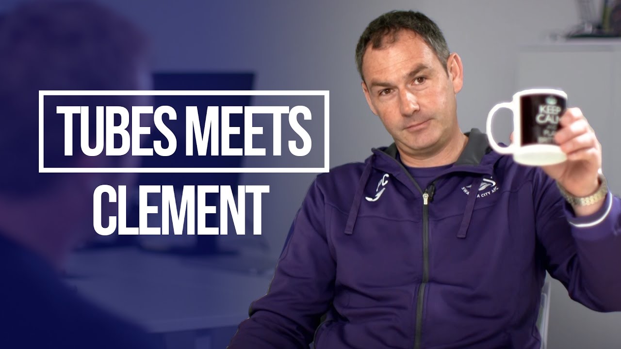 Saving Swansea from Relegation! | Tubes Meets Paul Clement