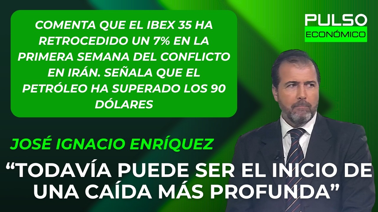 José Ignacio Enríquez: “Todavía puede ser el inicio de una caída más profunda”