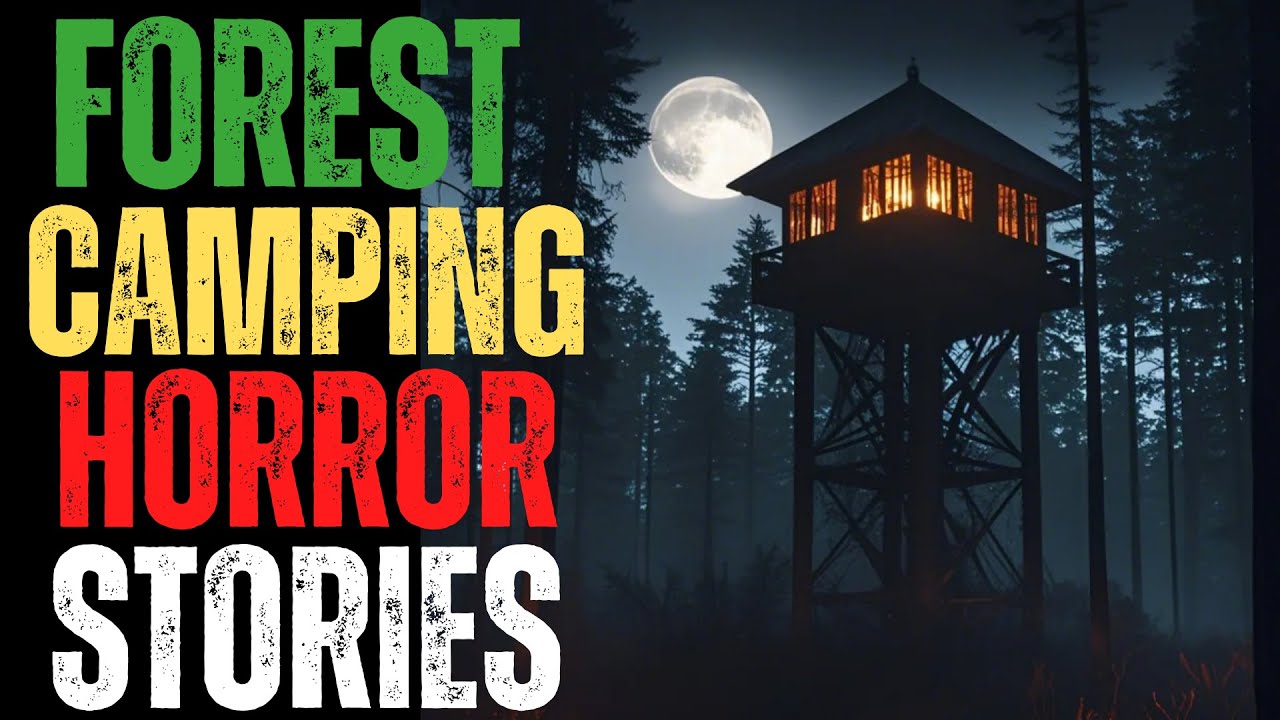 True Camping Scary Stories For Sleep With Rain Sounds | True Horror Stories | Fall Asleep Quick