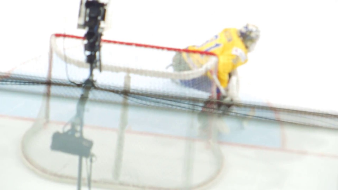 Anders Nilsson Pre game warm up