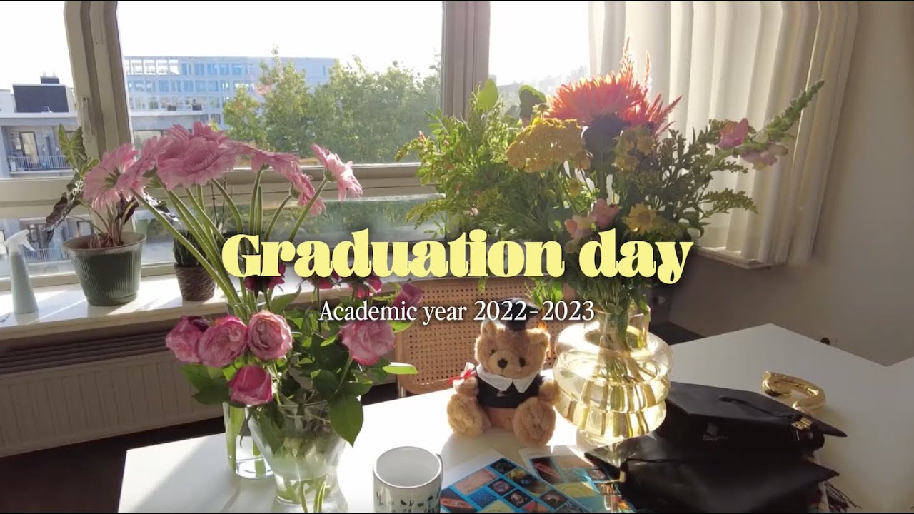 척척석사가 되는 길 🎓(feat. 졸업생 대표 연설) | 벨기에 겐트대학교 졸업식 | vlog