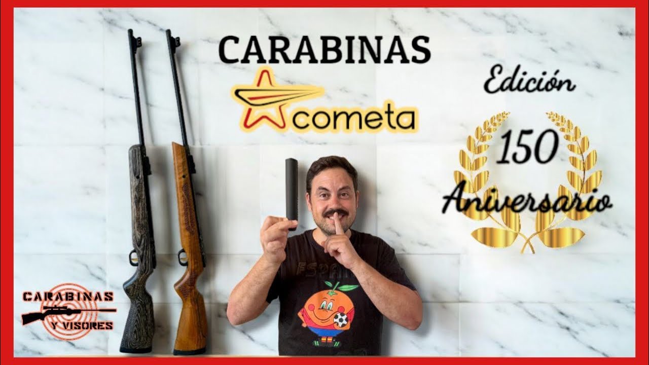 Carabinas edición especial 150 aniversario Cometa #airecomprimido #carabinasyvisores #airgunshooter