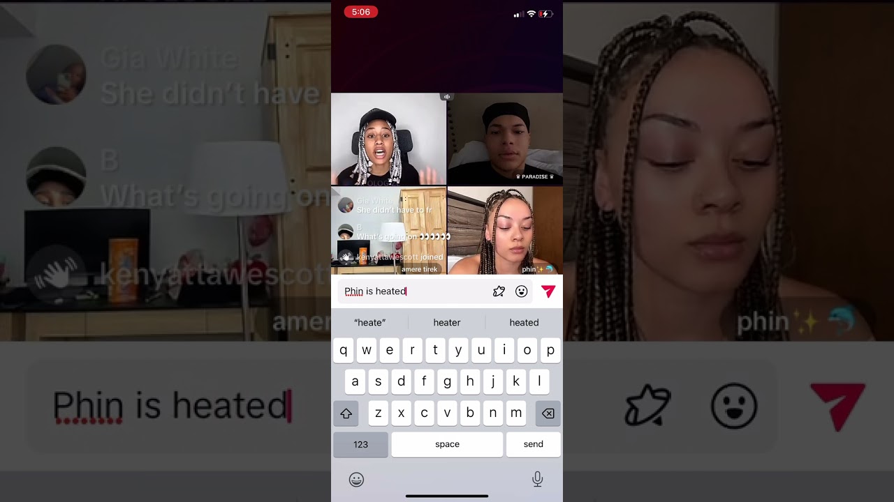 Josselyn morris drama part 3 tiktok livestream