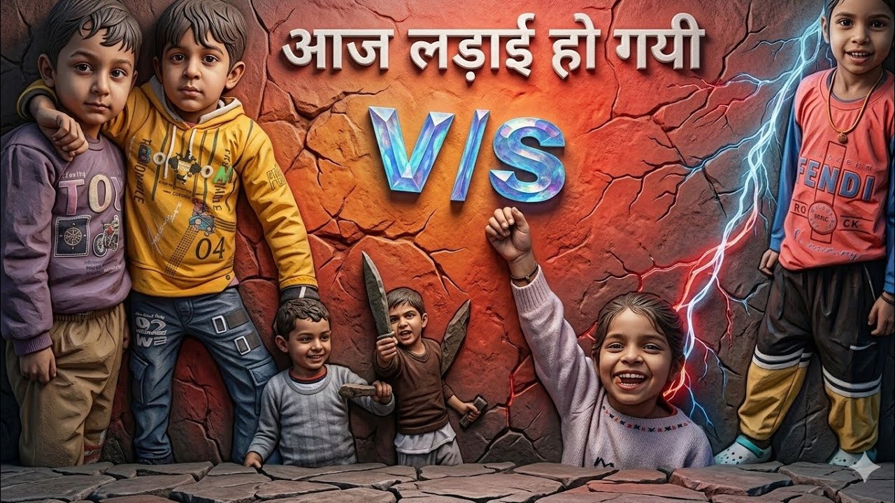 Aaj Bacho Me Ladai Ho Gayi Dosto खतरनाक वाली 