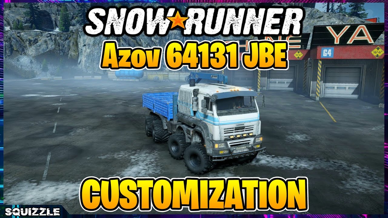 SnowRunner: Azov 64131 JBE Customization (Console Mods)