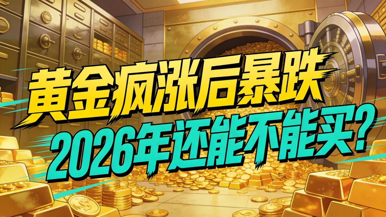 黄金疯涨后暴跌！2026 年还能不能买？