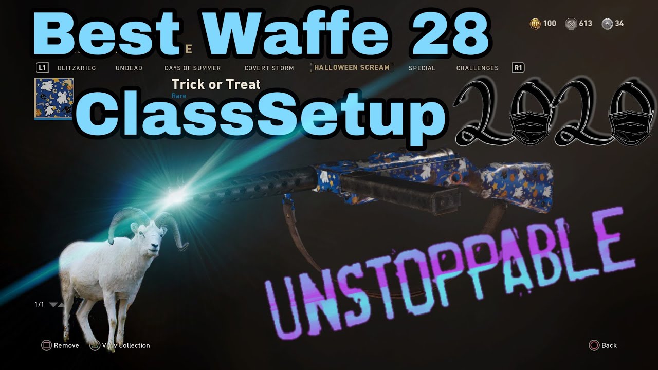 COD WW2 Best Waffe 28 Class Setup in 2020😤