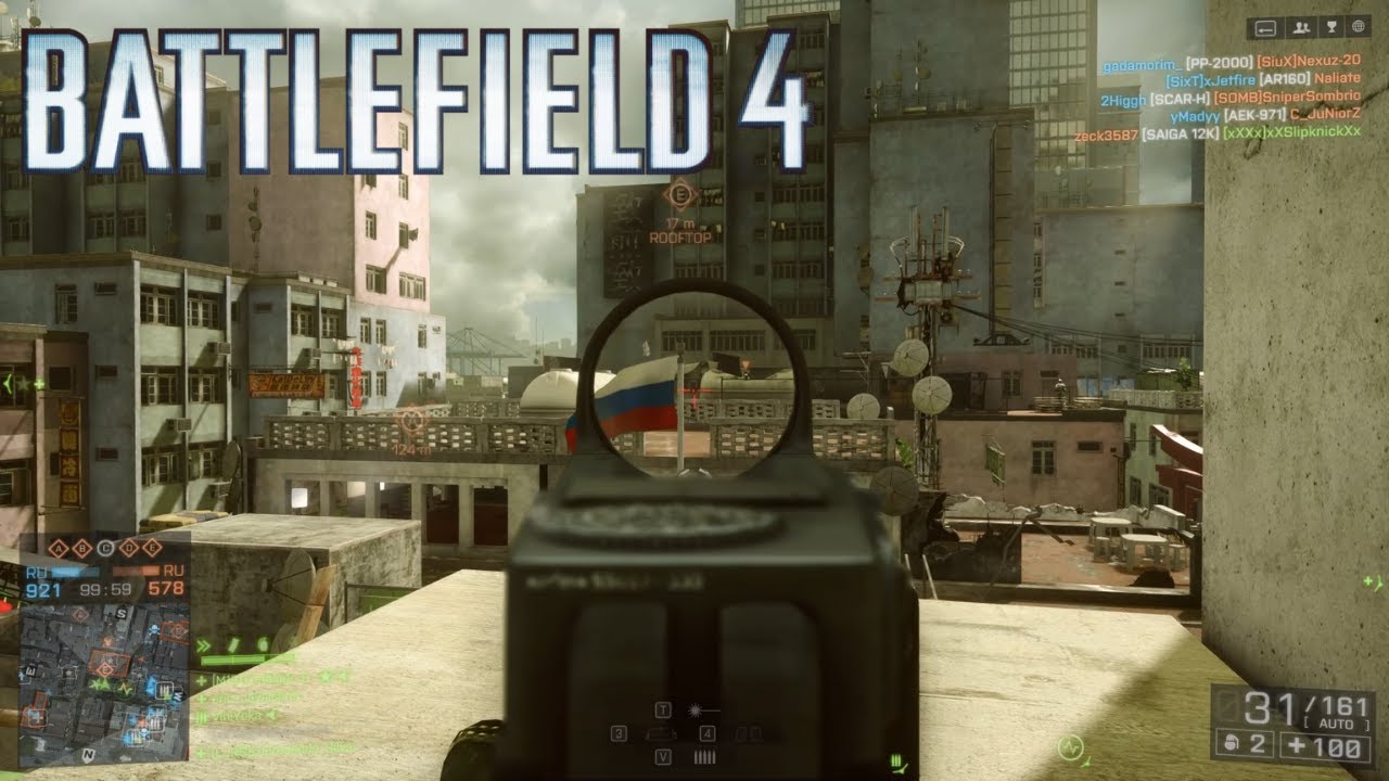 Battlefield 4 - Pearl Market Gameplay (No Commentary)