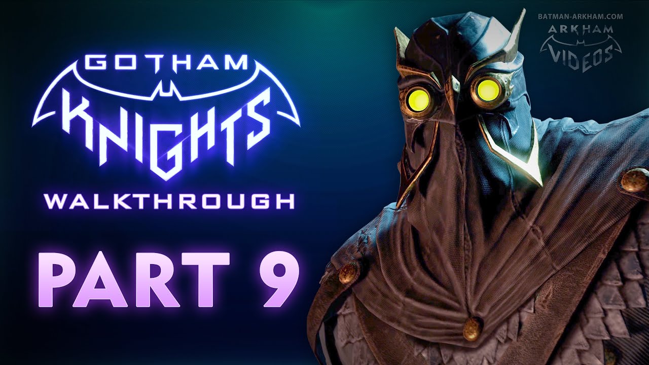 Gotham Knights Walkthrough - Part 9 - The Court of Owls [4K 60fps]