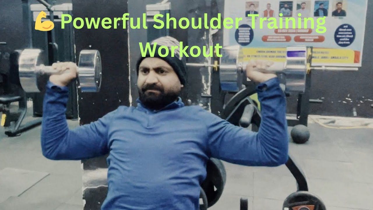 💪 Powerful Shoulder Training Workout
