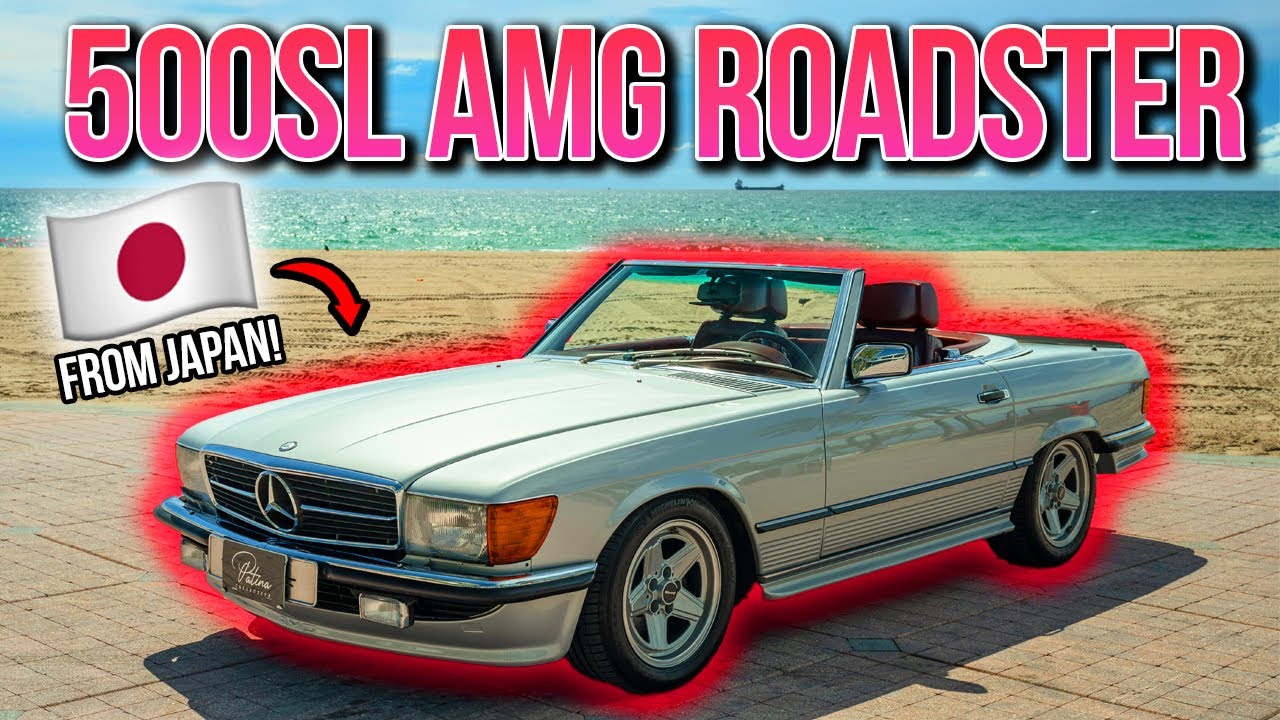 Пик роскоши родстера 80-х: 500SL AMG из Японии