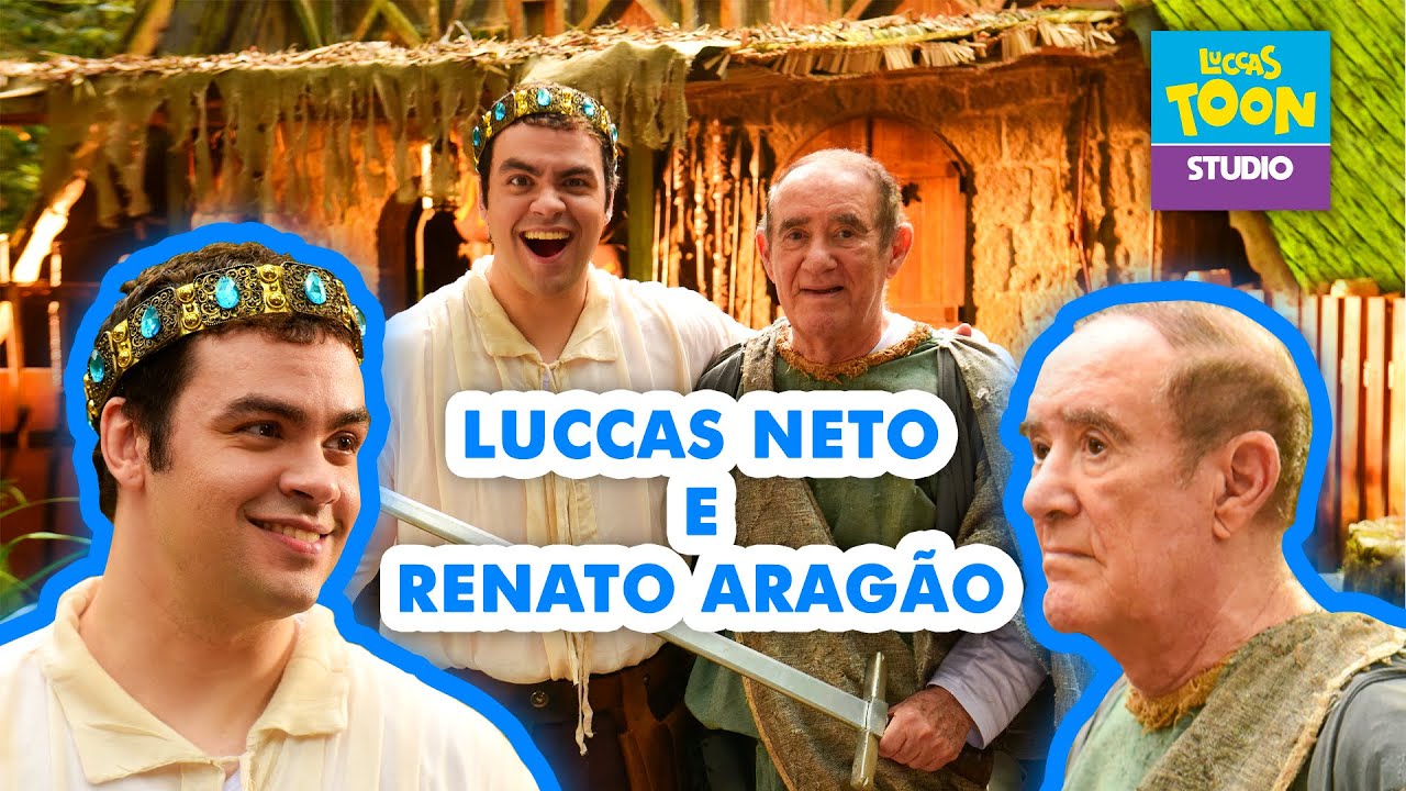 LUCCAS NETO GRAVOU COM O RENATO ARAGÃO!!