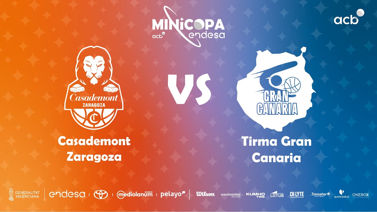 🔴 DIRECTO: Casademont Zaragoza – Tirma Gran Canaria | Minicopa Endesa Valencia 2026