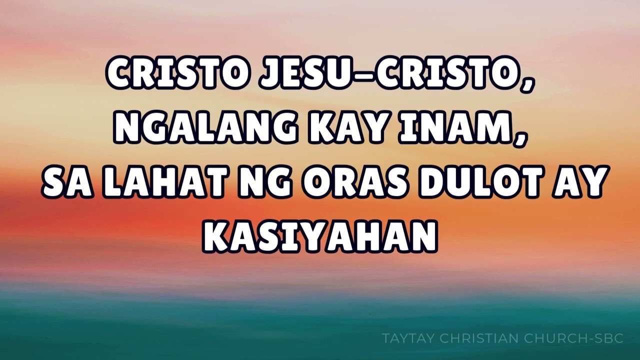 MAY AWITING NASA PUSO KO - MINUS ONE/LYRICS