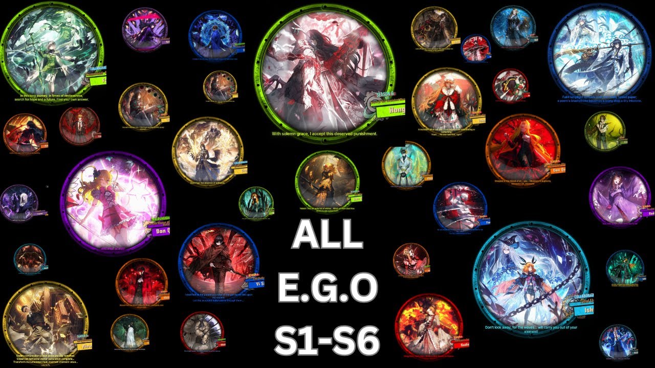 All E.G.O + Corrosion (Season 1 - 6) - Limbus Company