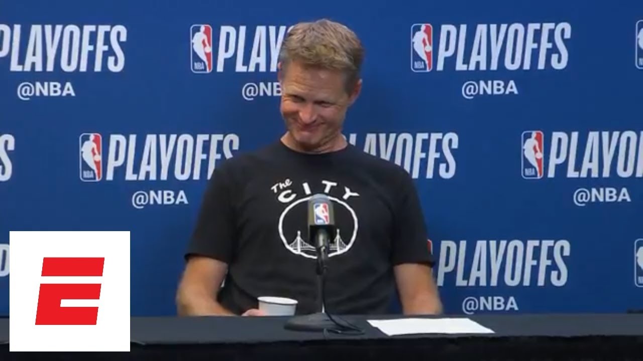 Steve Kerr on Manu Ginobili: 'I know he's old because he was my teammate and I'm old as dirt' | ESPN