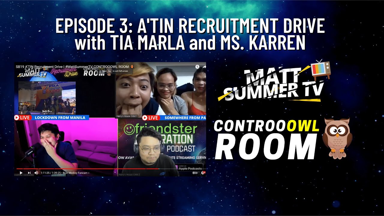 CONTROOOWL ROOM EP 3 | SB19 A'Tin Recruitment Drive