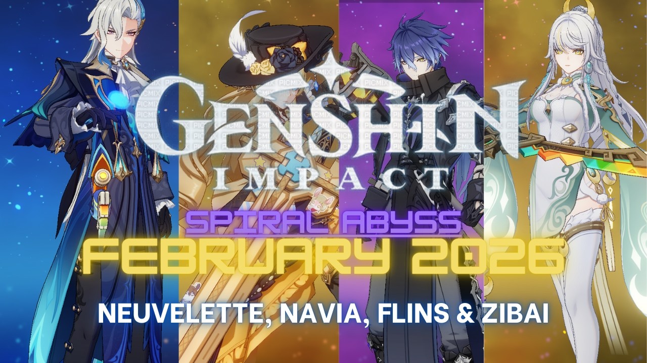 Genshin Impact - Spiral Abyss [February 2026] - All Stars Clear