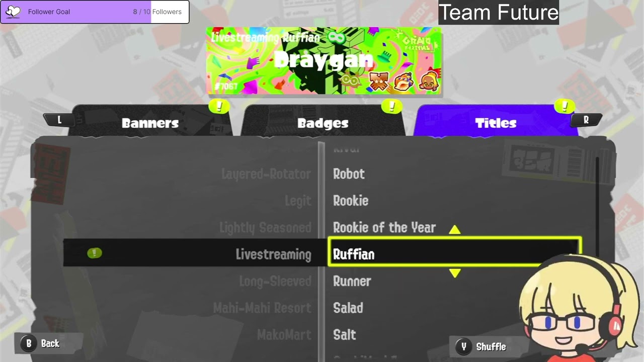 Splatoon 3| GRAND FEST Final Day! - Picking my new Splashtag Title!