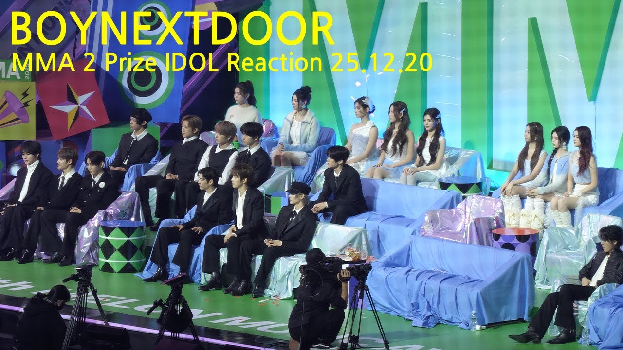 IDOL Reaction BOYNEXTDOOR MMA prize 