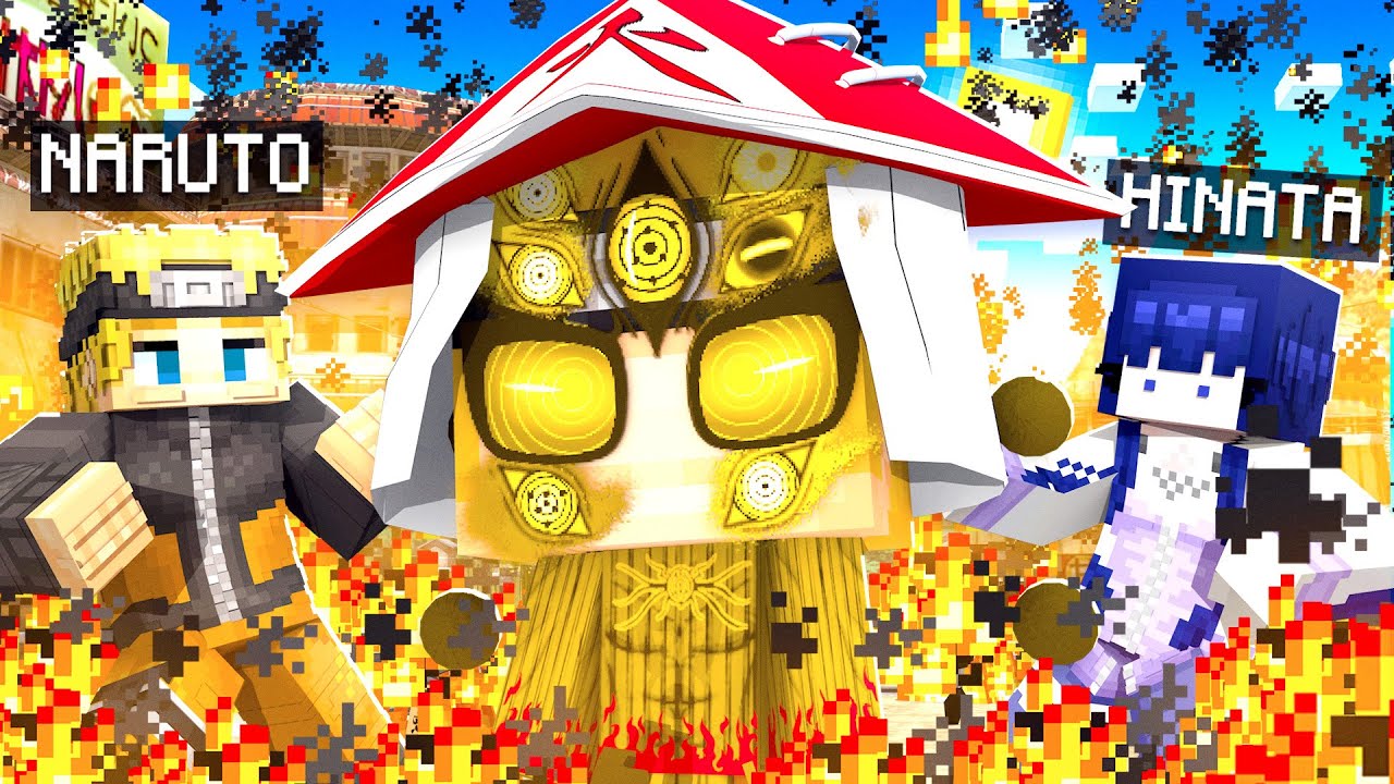 Who's Your Family? O FILHO DO NARUTO E DA HINATA VIROU O DEUS OTSUTSUKI HOKAGE no Minecraft