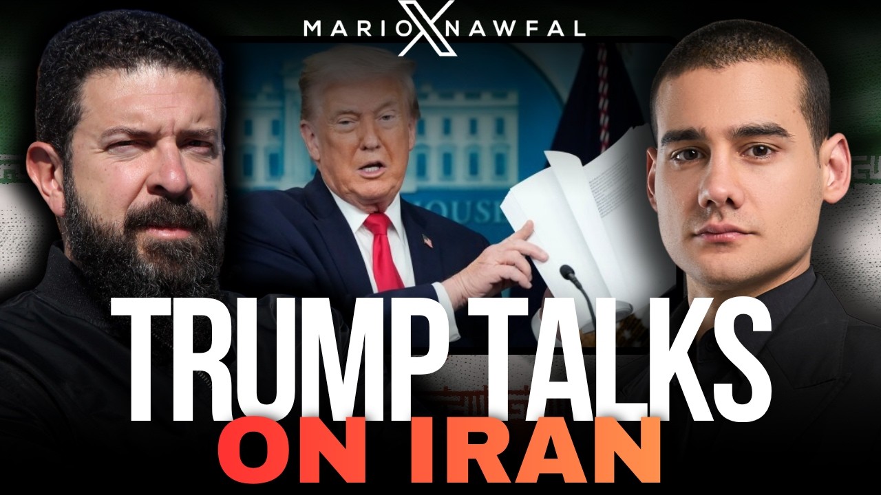 TRUMP COMMENTS ON LASTEST IRAN PLANS - w/ The Duran's Alex Christoforou