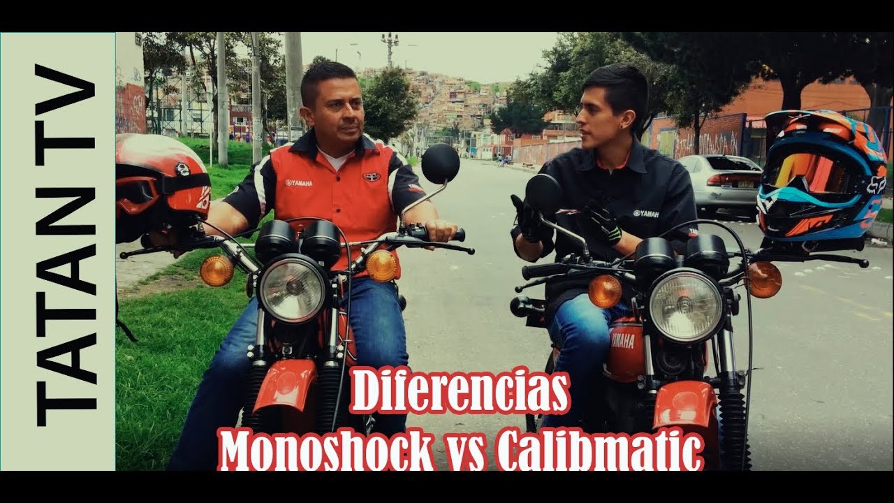 Diferencias Yamaha MONOSHOCK y CALIBMATIC 175c.c