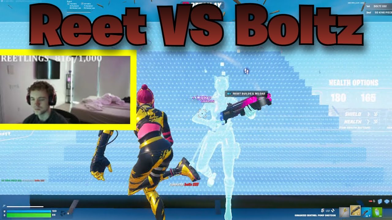 Reet VS Boltz 1v1 buildfights