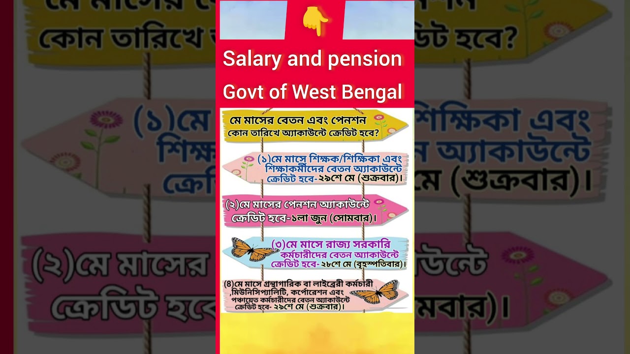 salary and pension update for wb Govt employees | DA news today West bengal | da update | pensioner