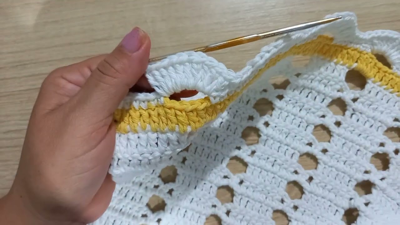 💛Passo a passo capa do bojão p final #passoapassocroche #crocheiniciantes #conjuntodecozinha#croche💛